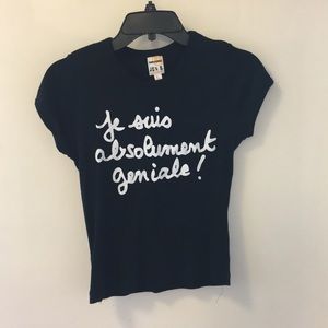 French babydoll t-shirt